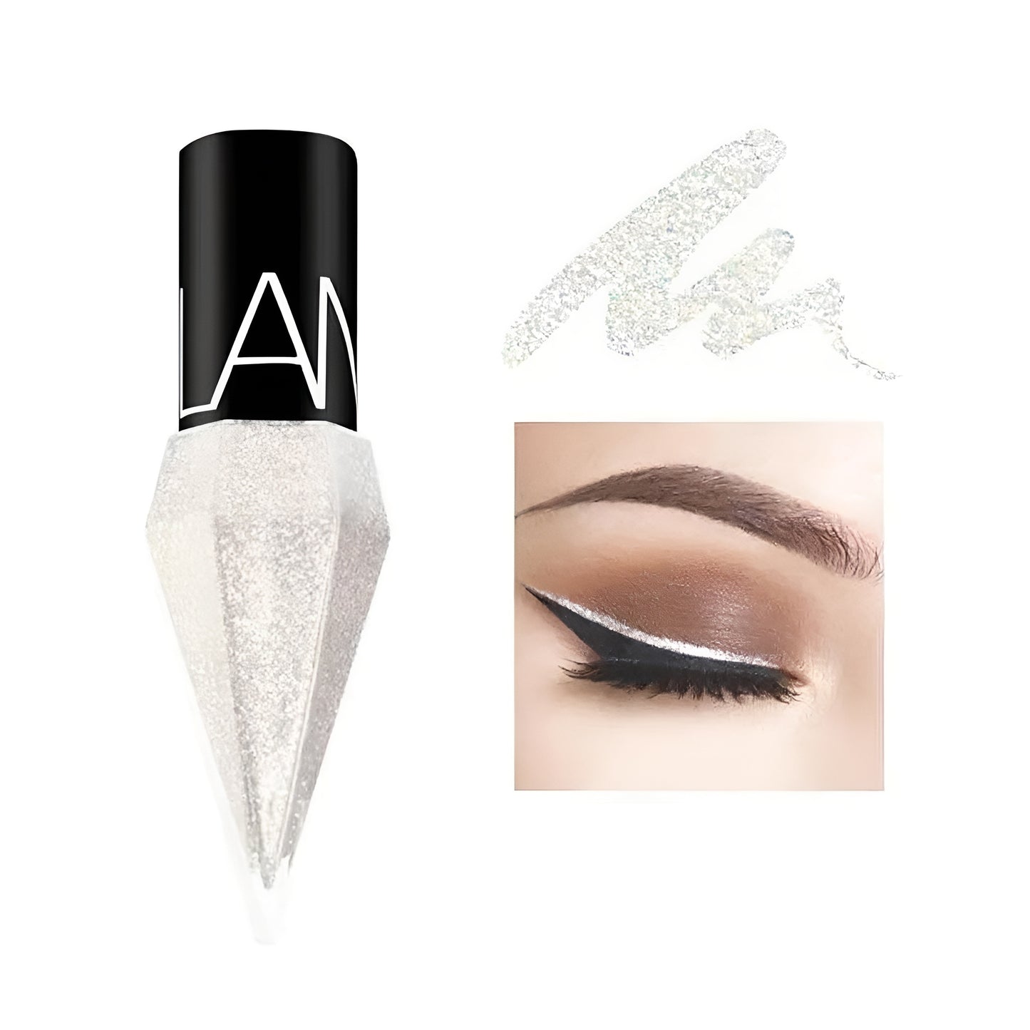 Glam Liner™ – Smudge-Proof Glitter for Eyes