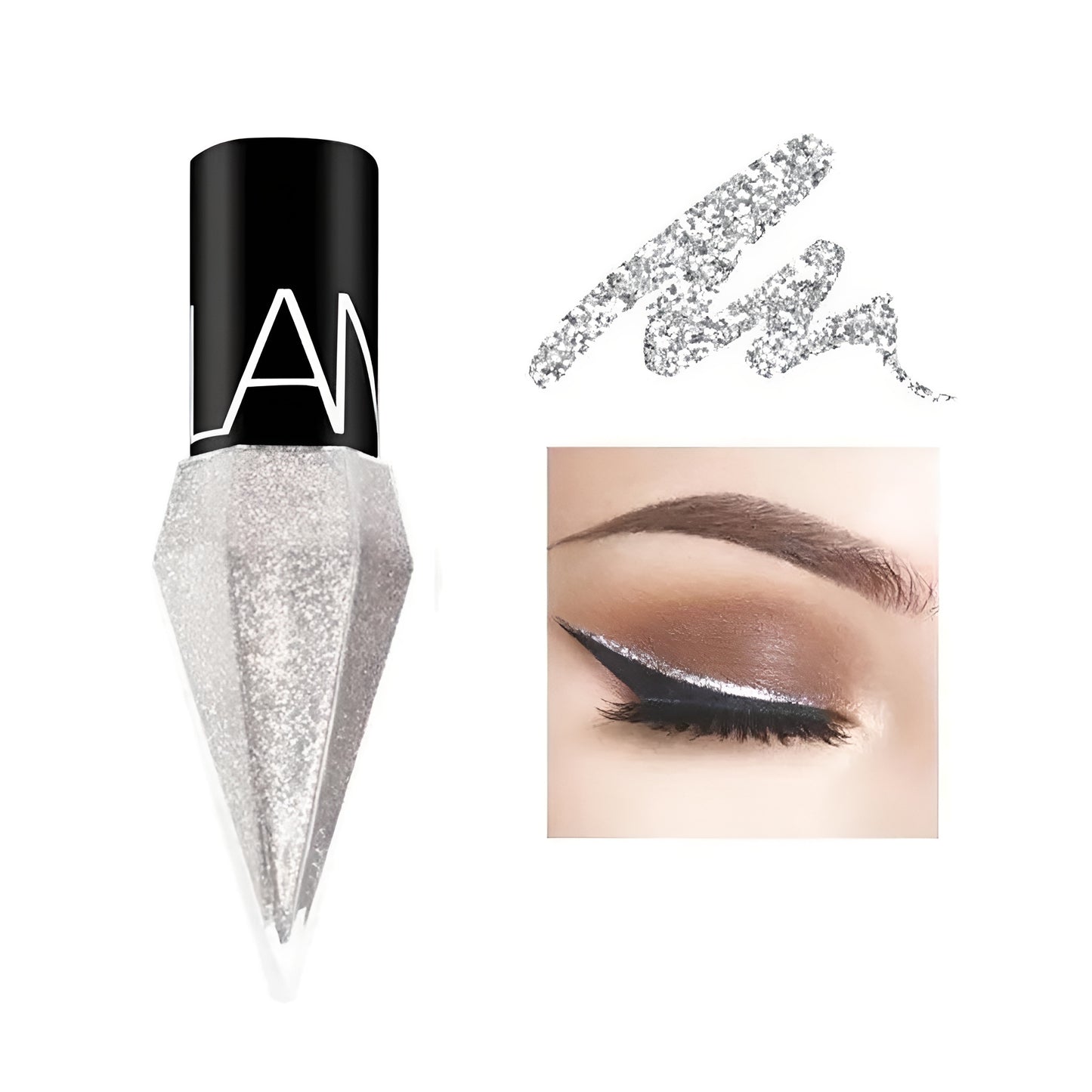 Glam Liner™ – Smudge-Proof Glitter for Eyes